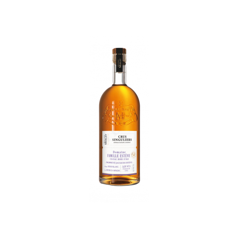 Domaine Famille ESTEVE Cognac Hors d'Age - Selection MERLET - Crus Singuliers Domaine Famille ESTEVE Cognac Hors d'Age - Selection MERLET - Crus Singuliers