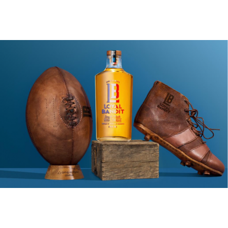 Loyal Bandit Single Malt French Whisky World Cup Rugby Limited Edition