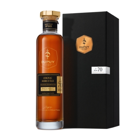 Cognac Rare réserve Collection Dupuy Lot 70 Petite Champagne édition limitée
