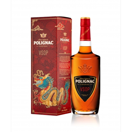 VSOP Nouvel An Chinois Dragon 2024 Cognac Polignac - édition limitée