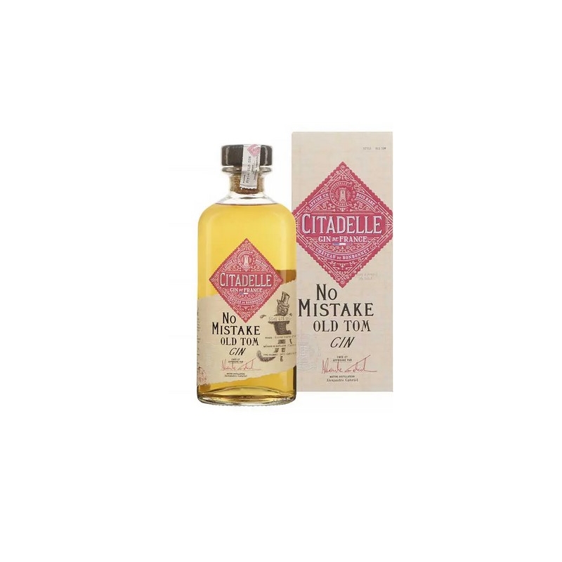 Citadelle Old Tom No Mistake Gin from France House Pierre Ferrand