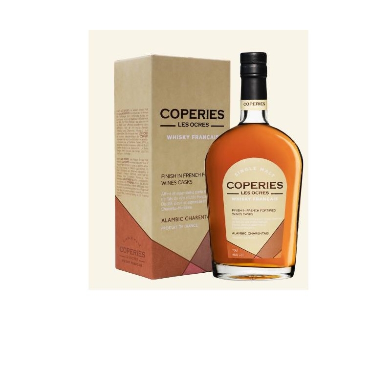 Single malt Coperies Les Ocres French Whisky  Merlet