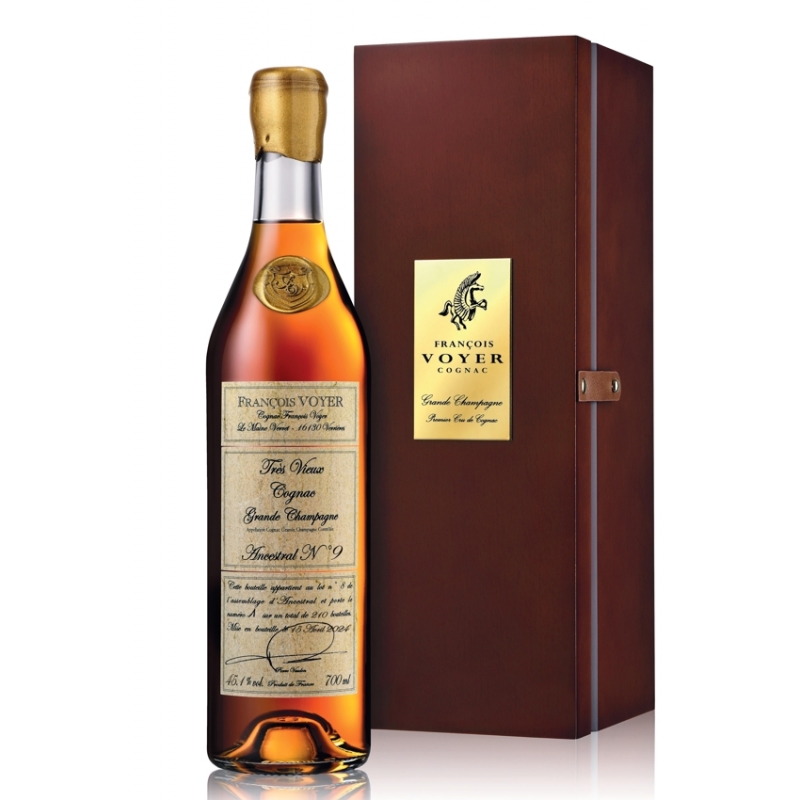 Ancestral N° 9 Grande Champagne édition limitée Cognac François Voyer Ancestral N° 9 Grande Champagne édition limitée Cognac François Voyer