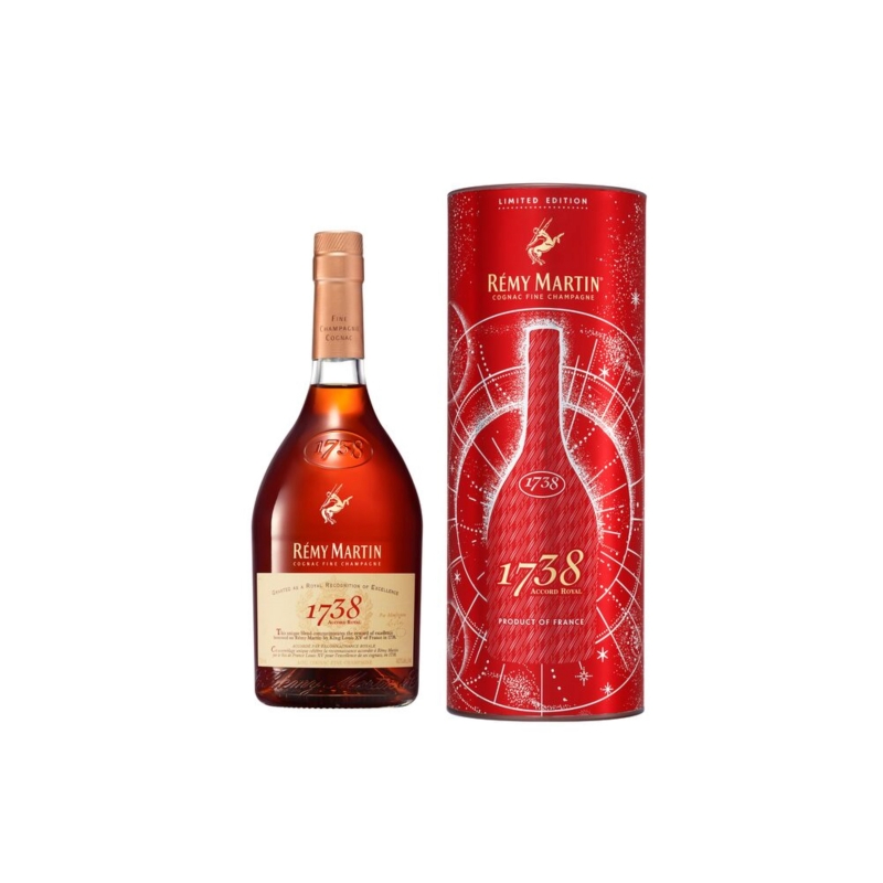 1738 Accord Royal Fin d'année 2024 Cognac Rémy Martin édition limitée 1738 Accord Royal Fin d'année 2024 Cognac Rémy Martin édition limitée