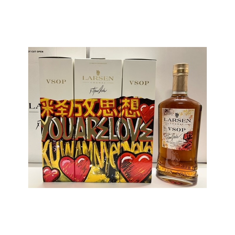 Larsen Cognac VSOP Art Edition x Trew Love Larsen Cognac VSOP Art Edition x Trew Love