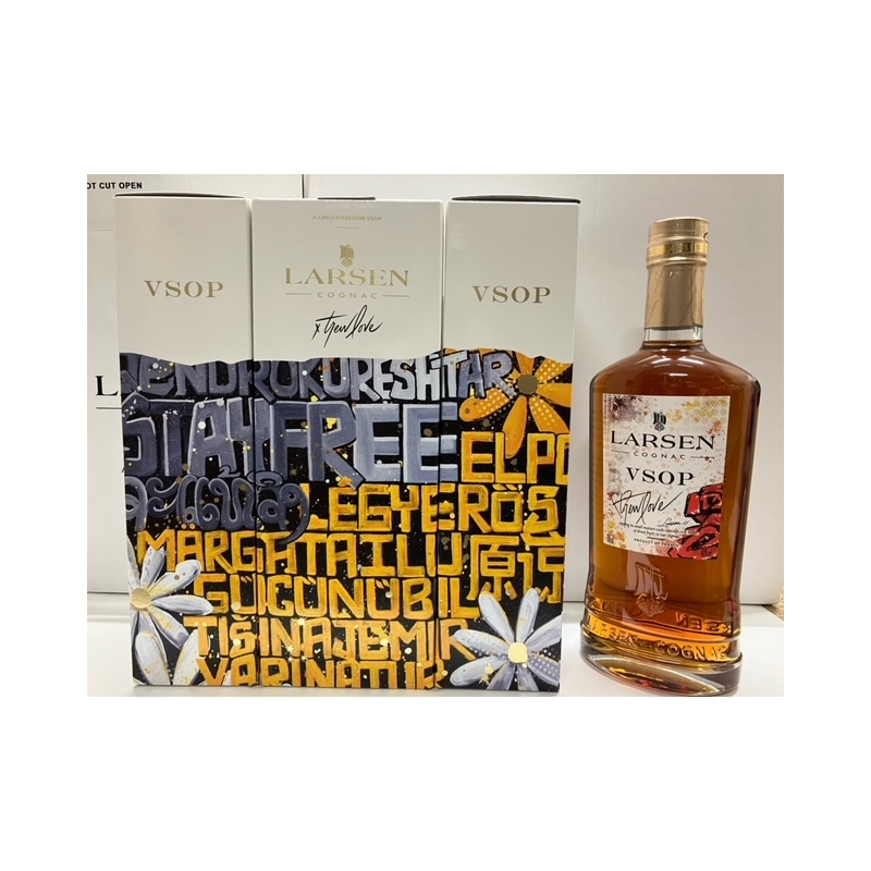 Larsen Cognac VSOP Art Edition x Trew Love Larsen Cognac VSOP Art Edition x Trew Love