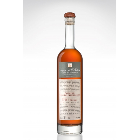 Héritage N°39 Grande Champagne brut de fût Cognac Grosperrin édition limitée