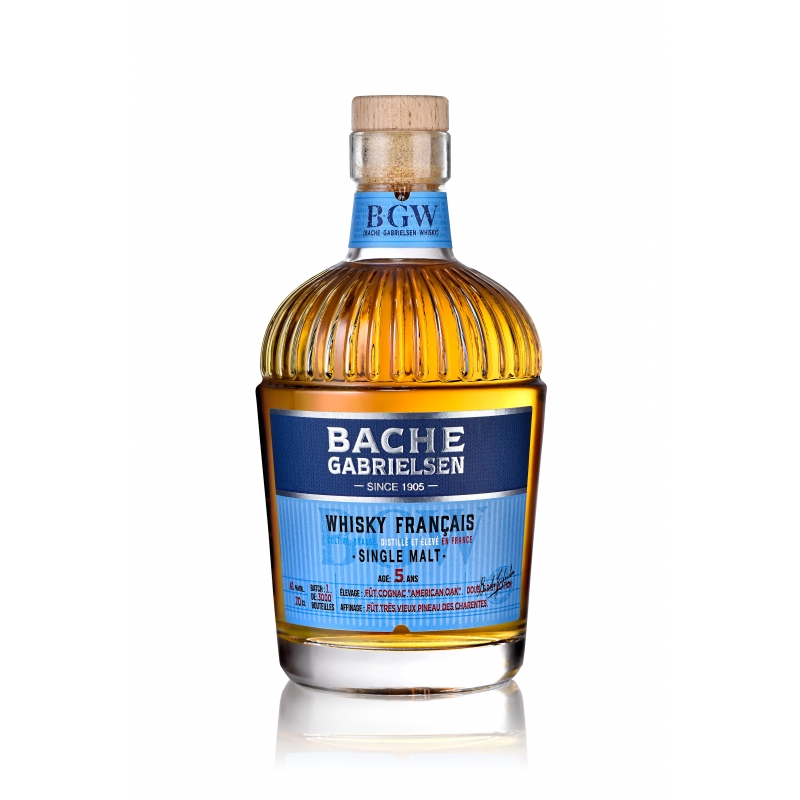 French Whisky Single Malt 5 Years old Bache-Gabrielsen French Whisky Single Malt 5 Years old Bache-Gabrielsen