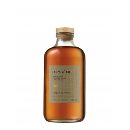 Bas-Armagnac Marquis de Montesquiou Oxygène Millésime 1976 édition limitée