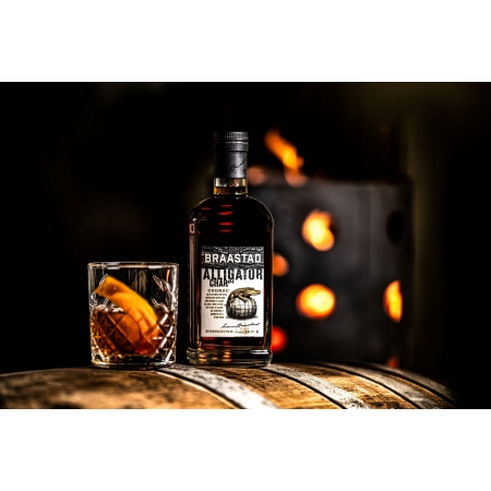 Alligator Char 4 Cognac Braastad