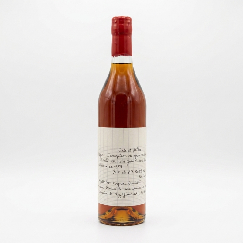 1989 Grande Champagne single cask limited edition Conte & daughters Cognac